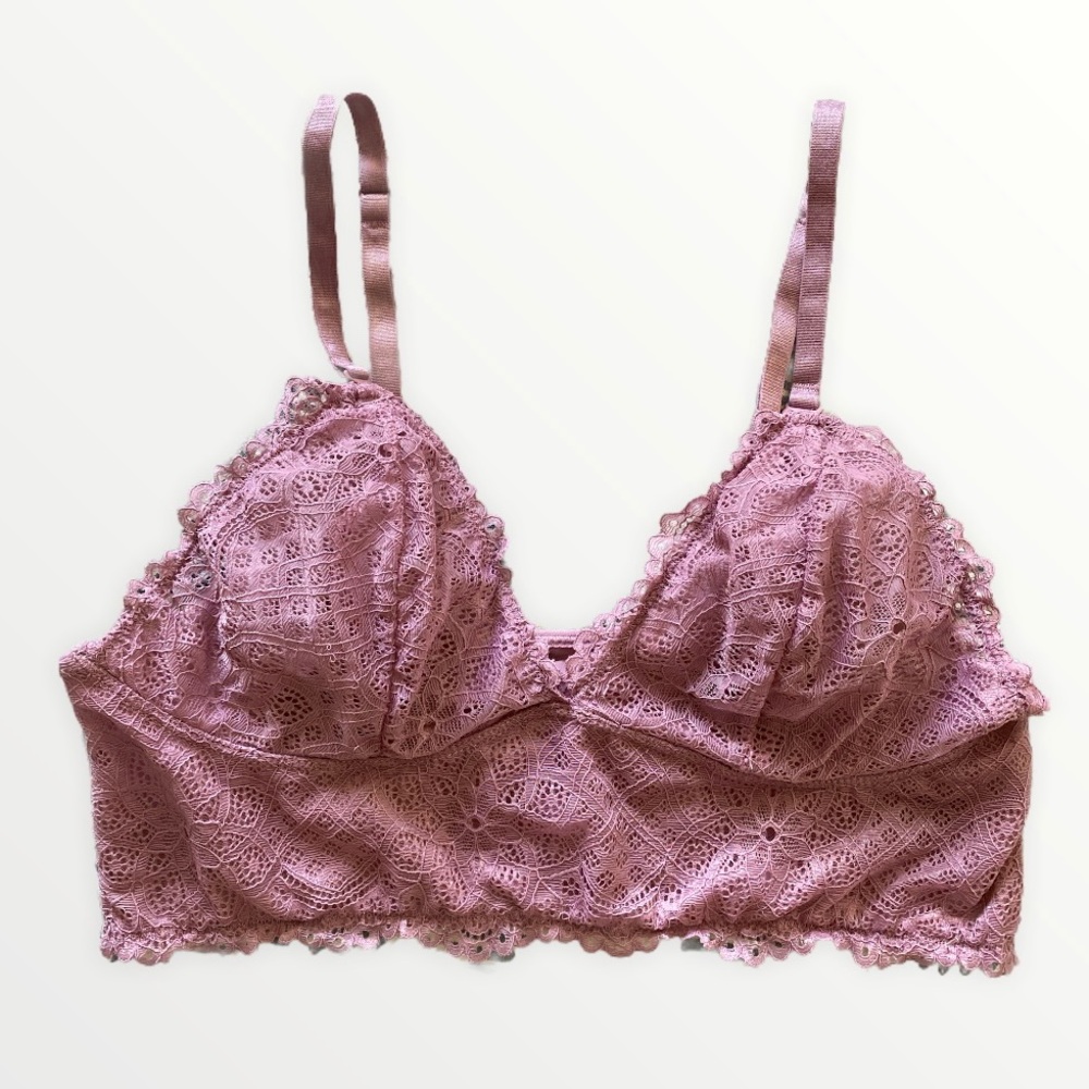 Free Press Lavender Lace Bralette